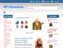 Tablet Screenshot of mphomewares.co.uk